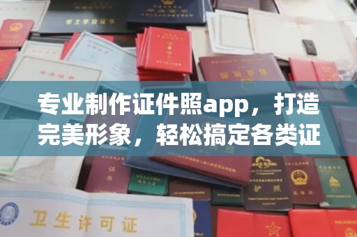 黄石港专业制作证件照app，打造完美形象，轻松搞定各类证件照