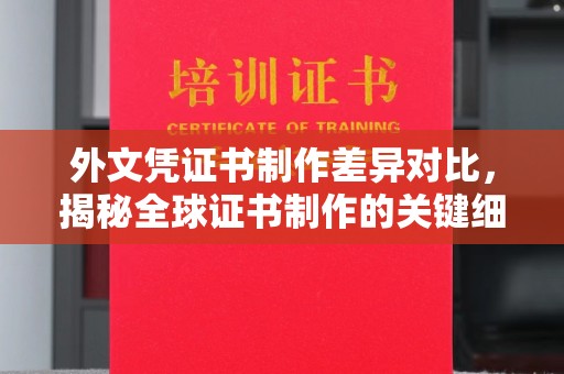 黄石港外文凭证书制作差异对比，揭秘全球证书制作的关键细节